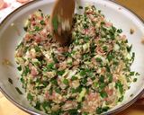 にらと豚ひき肉のさっくりおやき作り方2写真