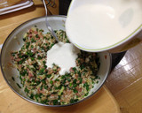 にらと豚ひき肉のさっくりおやき作り方3写真