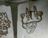 妖怪ウォッチのキャラチョコ作り方4写真