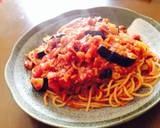 揚げナスとトマトのパスタ作り方11写真