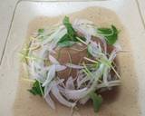 ☆ネバネバ野菜の梅肉あえ和風冷製パスタ☆作り方7写真
