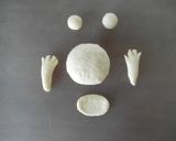 クマちゃんパンで♪いないいないばぁ！作り方4写真