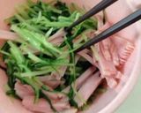 材料3つ☆水菜のサッパリおひたし作り方5写真