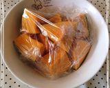 離乳食♡かぼちゃのスティックおやき作り方1写真