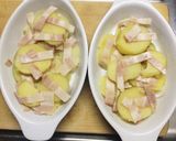 簡単☆じゃがいもガーリッククリーム焼き作り方3写真