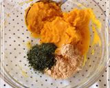 離乳食♡かぼちゃのスティックおやき作り方3写真