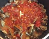 簡単！あさりのトマトパスタ〜作り方3写真