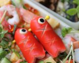 こどもの日のお弁当＊カラフルちらし寿司＊作り方6写真