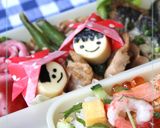 こどもの日のお弁当＊カラフルちらし寿司＊作り方7写真