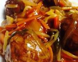 ヘルシーで簡単！♪肉団子の甘酢あんかけ作り方10写真