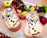 はい、チーズオラフ❄︎アナと雪の女王❄︎キャラ弁作り方8写真