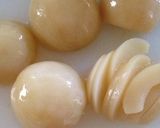 牛乳無しで出来る桃缶クラフティ♪作り方1写真
