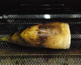 トースターで簡単焼きたけのこ味噌田楽添え作り方2写真