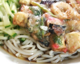 フライパン簡単 ちくわコロ野菜かき揚げ作り方8写真