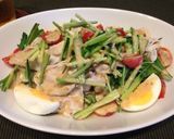 シャキシャキ水菜のサラダうどん☆作り方6写真