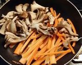 人参と舞茸のきんぴら炒め作り方4写真