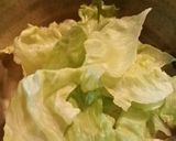 レタスとベーコン☆簡単スープ作り方1写真