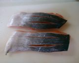 簡単♪鮭と筍の炊き込みご飯♪作り方1写真