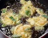 期間限定春味♪葉たまねぎのかき揚げ作り方5写真