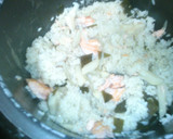 簡単♪鮭と筍の炊き込みご飯♪作り方7写真