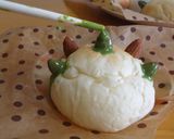 ☆妖怪ウォッチ　トゲニャンのパン☆作り方8写真