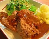 贅沢なハンバーグ。作り方6写真