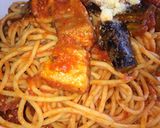 茄子とパンチェッタのトマトソースパスタ作り方7写真