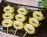 キャラ弁☆リトルグリーメン作り方4写真
