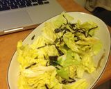 かんたんキャベツのおつまみ作り方3写真