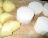 チャーシュー煮汁deお野菜煮込み～♪作り方2写真