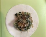 飛び出す肉汁！餃子作り方7写真