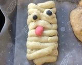 ハロウィン☆ミイラのチョコ包みクッキー作り方8写真