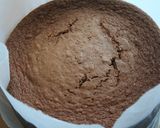 チョコのクリームケーキ作り方6写真