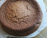チョコのクリームケーキ作り方7写真