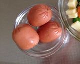 お弁当に♪HMでふわふわアメリカンドッグ作り方1写真