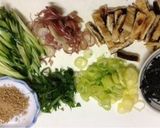 薬味たっぷり乗っけもり蕎麦作り方1写真