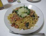 キノコとベーコンの和風パスタ作り方11写真