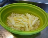 一人ご飯に♪カレー味のスープご飯作り方1写真