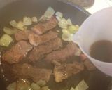 がっつりランチに照り焼きステーキサンド作り方4写真