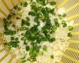 チキンラーメンの餡かけお好み焼き作り方1写真