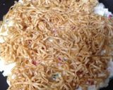 チキンラーメンの餡かけお好み焼き作り方5写真