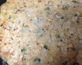 チキンラーメンの餡かけお好み焼き作り方6写真