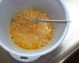 しっかり❀ﾁｮｺ&ｵﾚﾝｼﾞマドレーヌ作り方2写真