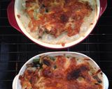 春の香り〜わらび入りパングラタン作り方9写真