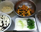 たっぷり夏野菜の肉味噌和え(給食の味☆)作り方1写真