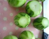 パパ特製♪美味メロンの浅漬け作り方1写真