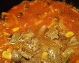 キノコと牛すじのトマトカレー作り方7写真