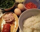 明太子と桜エビのチャーハン作り方1写真