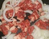牛肉&トマトソースパスタ作り方3写真