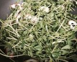 豆苗簡単おつまみ作り方3写真